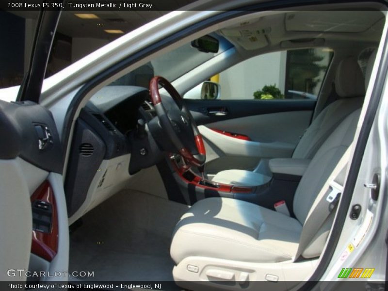 Tungsten Metallic / Light Gray 2008 Lexus ES 350