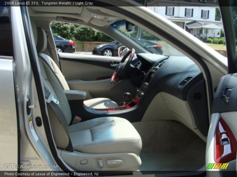 Tungsten Metallic / Light Gray 2008 Lexus ES 350