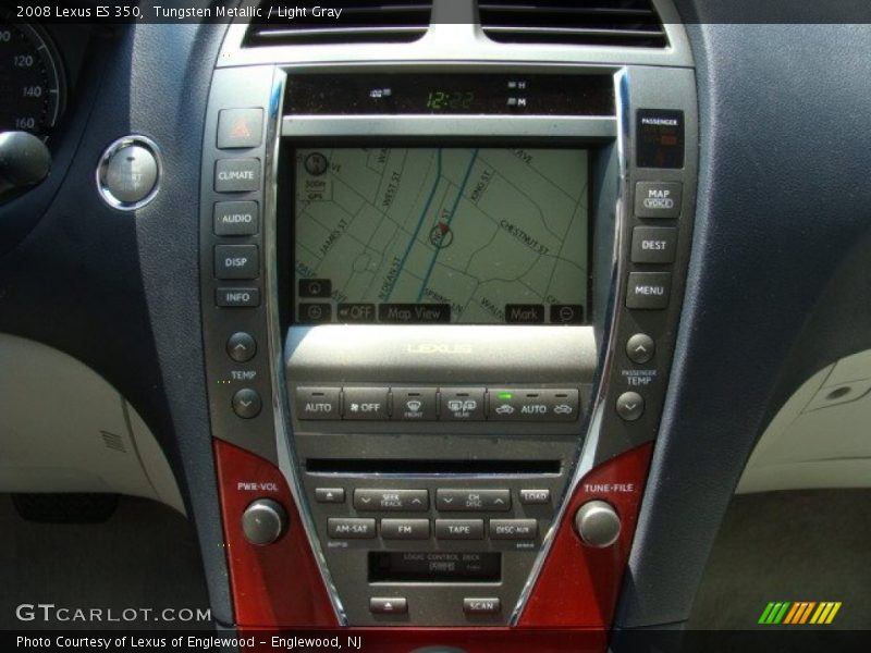 Tungsten Metallic / Light Gray 2008 Lexus ES 350