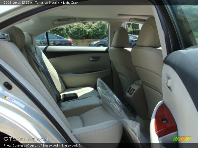 Tungsten Metallic / Light Gray 2008 Lexus ES 350