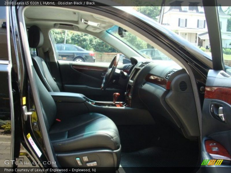 Obsidian Black / Black 2008 Lexus LS 600h L Hybrid
