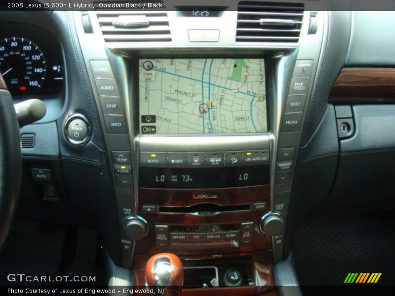 Obsidian Black / Black 2008 Lexus LS 600h L Hybrid