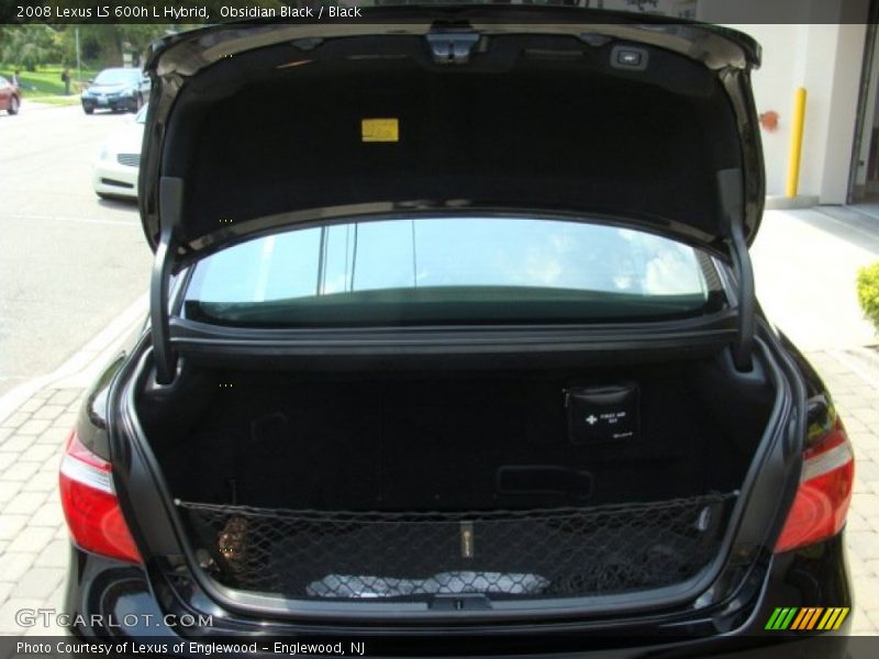 Obsidian Black / Black 2008 Lexus LS 600h L Hybrid