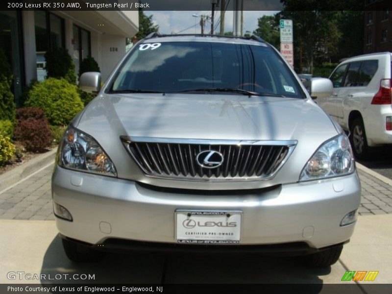 Tungsten Pearl / Black 2009 Lexus RX 350 AWD
