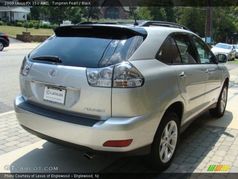 Tungsten Pearl / Black 2009 Lexus RX 350 AWD