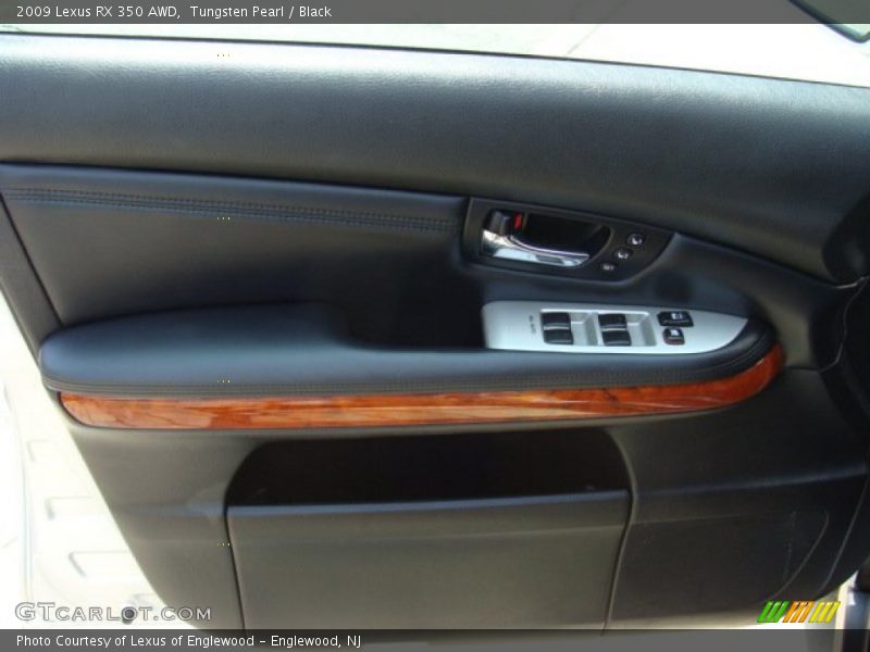 Tungsten Pearl / Black 2009 Lexus RX 350 AWD