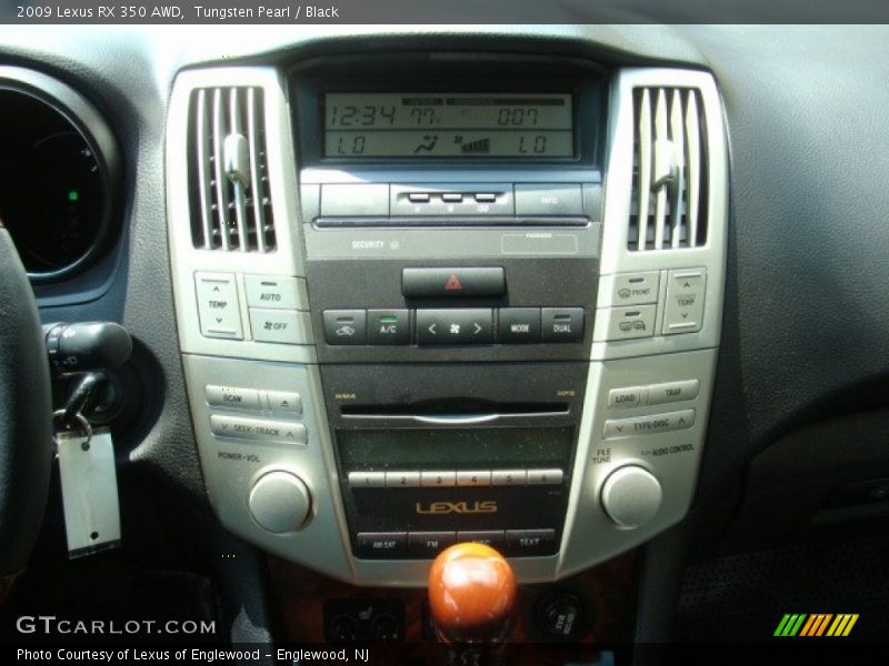 Tungsten Pearl / Black 2009 Lexus RX 350 AWD