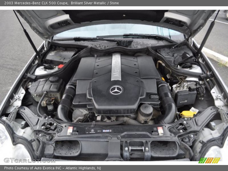  2003 CLK 500 Coupe Engine - 5.0 Liter SOHC 24-Valve V8