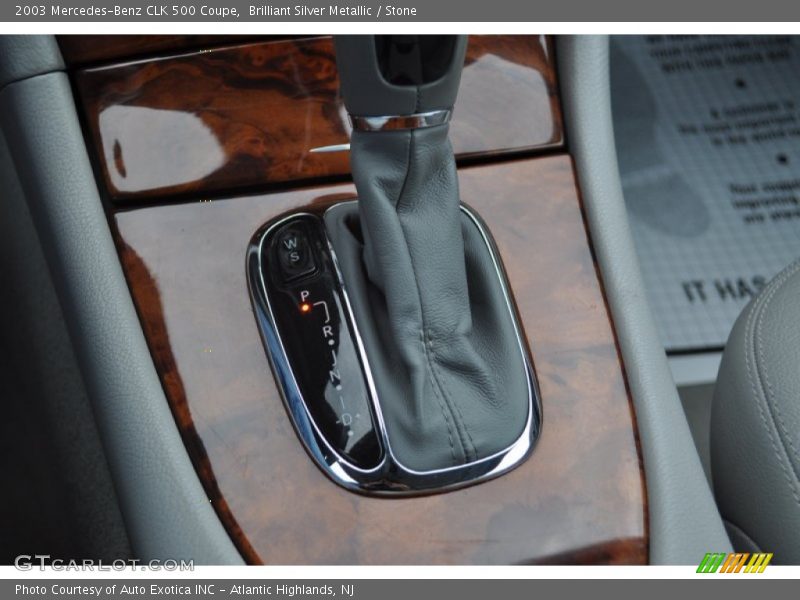  2003 CLK 500 Coupe 5 Speed Automatic Shifter