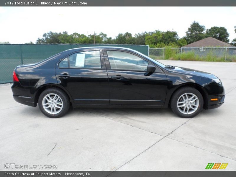  2012 Fusion S Black