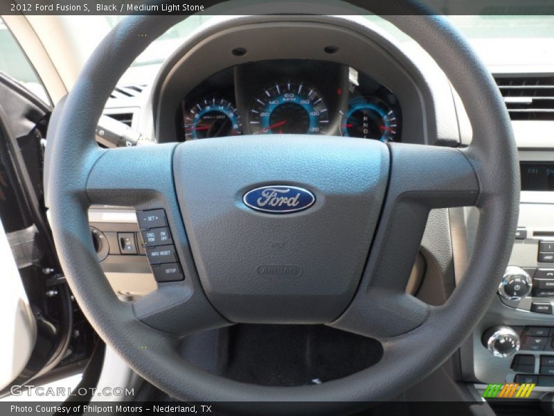  2012 Fusion S Steering Wheel