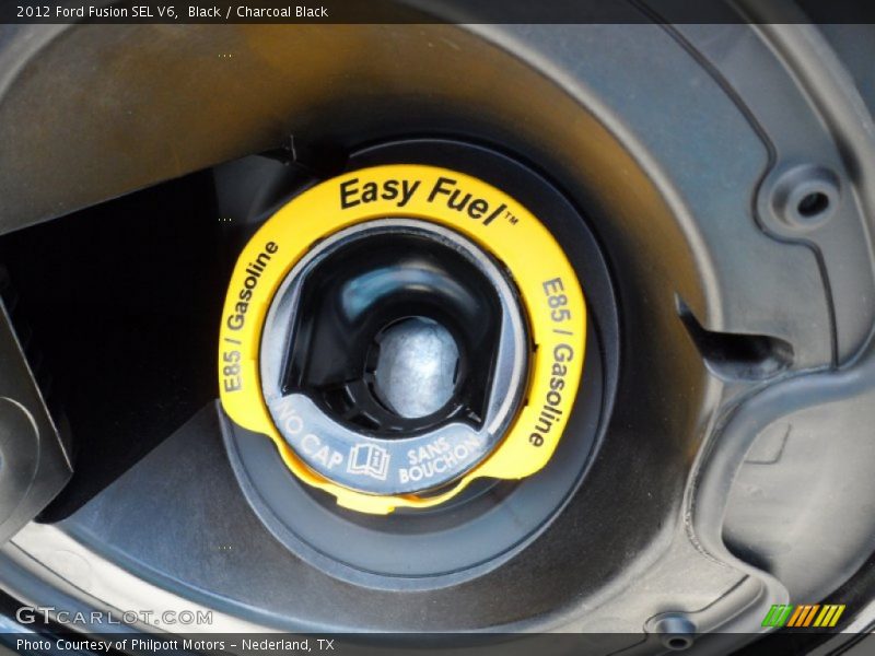 Black / Charcoal Black 2012 Ford Fusion SEL V6