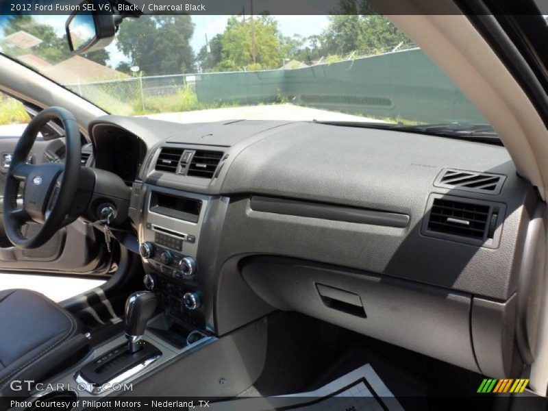 Black / Charcoal Black 2012 Ford Fusion SEL V6