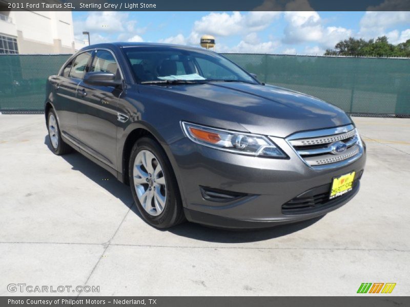 Sterling Grey / Light Stone 2011 Ford Taurus SEL