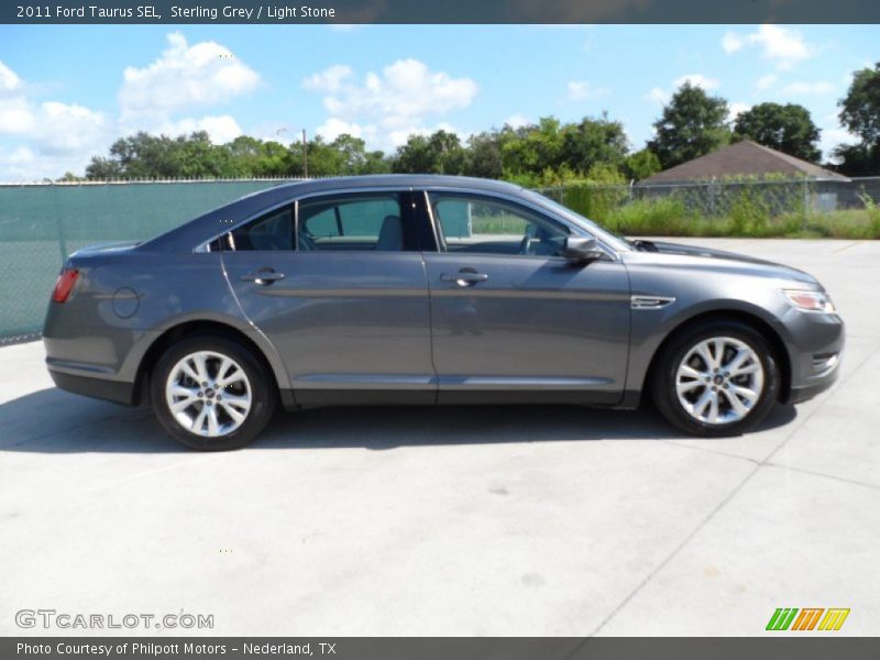 Sterling Grey / Light Stone 2011 Ford Taurus SEL