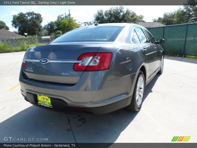 Sterling Grey / Light Stone 2011 Ford Taurus SEL