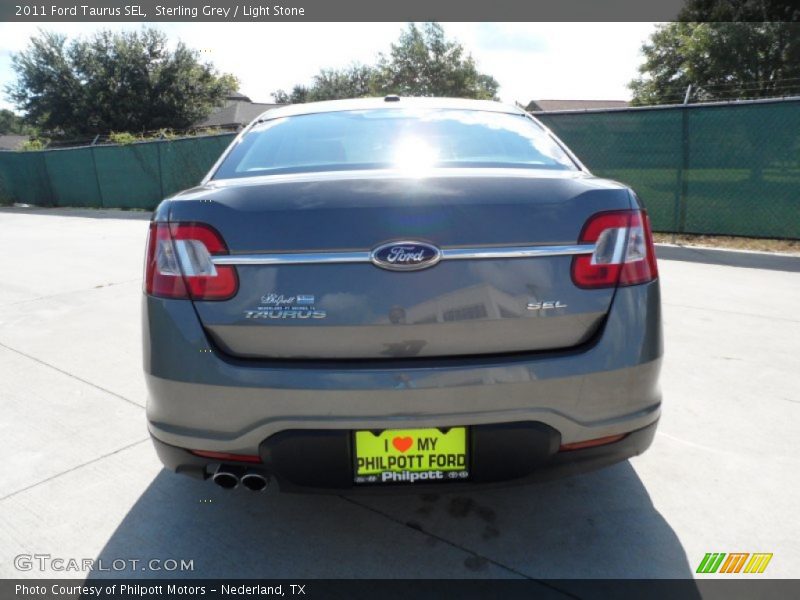 Sterling Grey / Light Stone 2011 Ford Taurus SEL