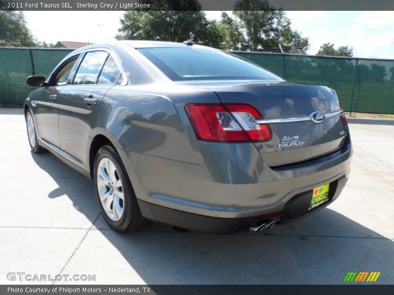 Sterling Grey / Light Stone 2011 Ford Taurus SEL