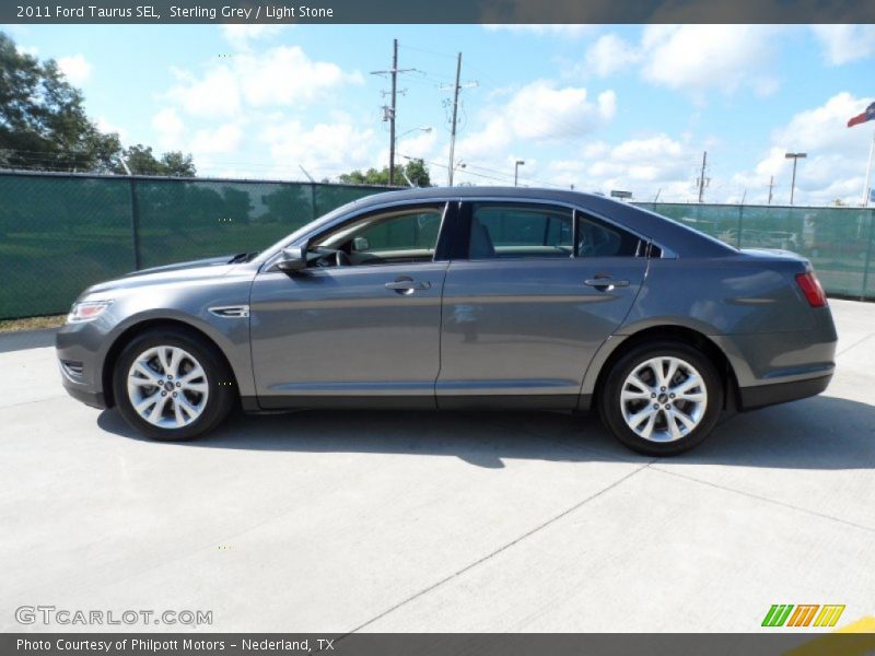 Sterling Grey / Light Stone 2011 Ford Taurus SEL