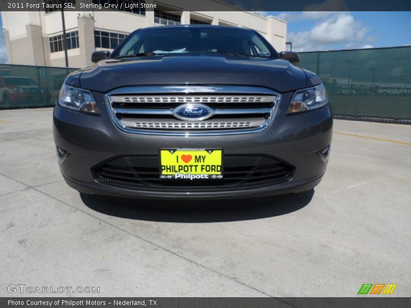 Sterling Grey / Light Stone 2011 Ford Taurus SEL