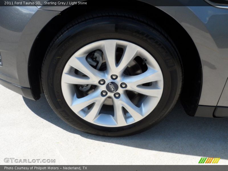 Sterling Grey / Light Stone 2011 Ford Taurus SEL