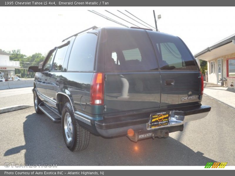 Emerald Green Metallic / Tan 1995 Chevrolet Tahoe LS 4x4