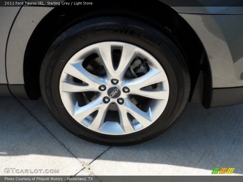 Sterling Grey / Light Stone 2011 Ford Taurus SEL