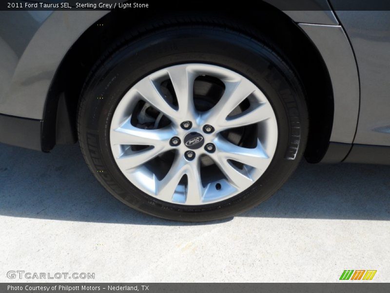 Sterling Grey / Light Stone 2011 Ford Taurus SEL