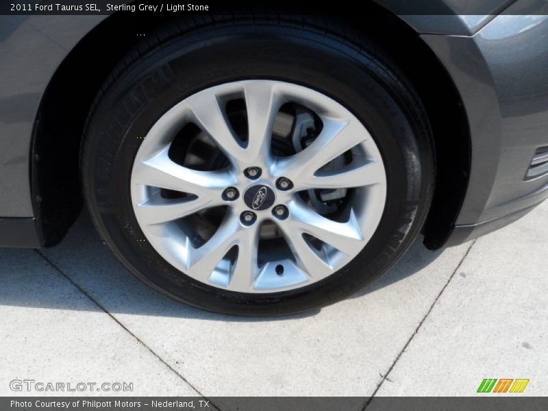 Sterling Grey / Light Stone 2011 Ford Taurus SEL