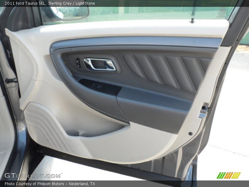 Sterling Grey / Light Stone 2011 Ford Taurus SEL
