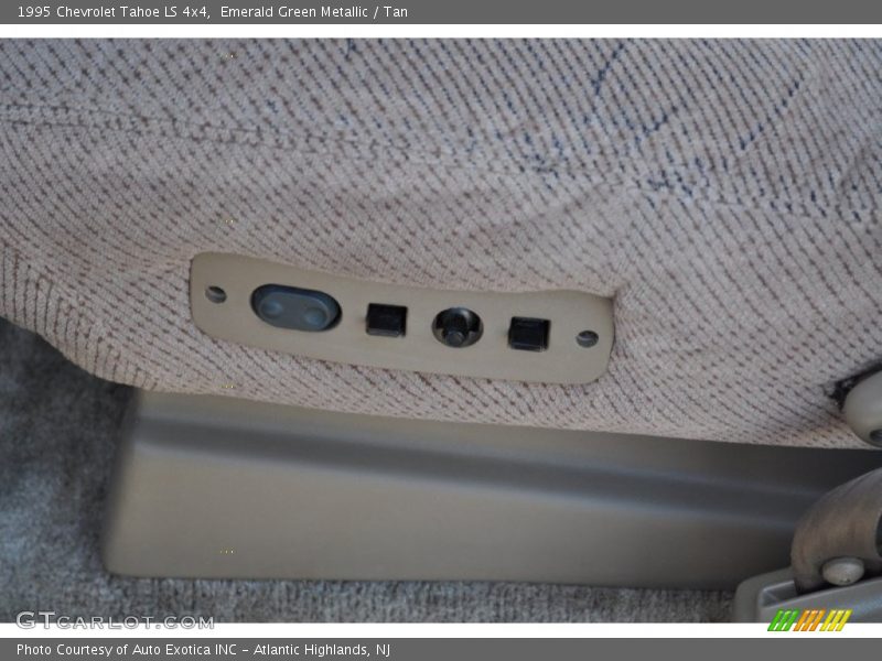 Emerald Green Metallic / Tan 1995 Chevrolet Tahoe LS 4x4