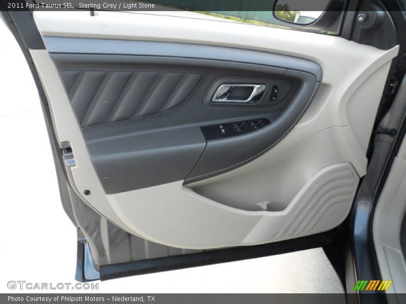 Sterling Grey / Light Stone 2011 Ford Taurus SEL
