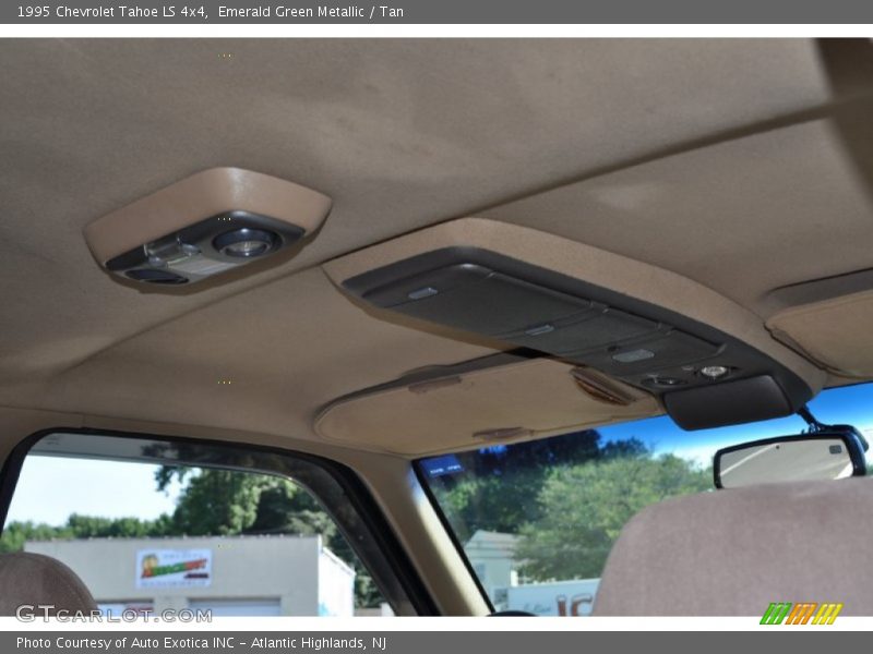 Emerald Green Metallic / Tan 1995 Chevrolet Tahoe LS 4x4