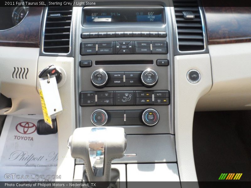 Sterling Grey / Light Stone 2011 Ford Taurus SEL