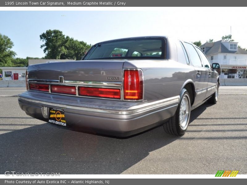 Medium Graphite Metallic / Grey 1995 Lincoln Town Car Signature