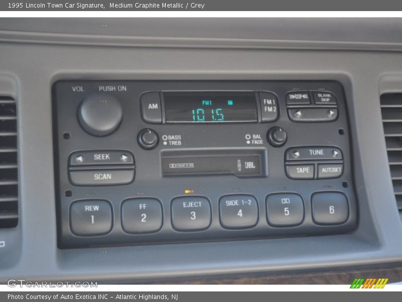 Controls of 1995 Town Car Signature