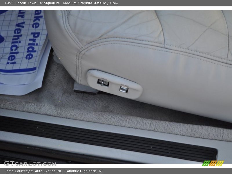Medium Graphite Metallic / Grey 1995 Lincoln Town Car Signature