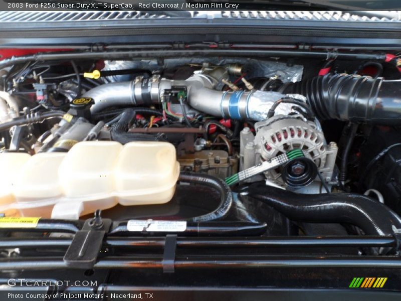  2003 F250 Super Duty XLT SuperCab Engine - 7.3 Liter OHV 16 Valve Power Stroke Turbo Diesel V8