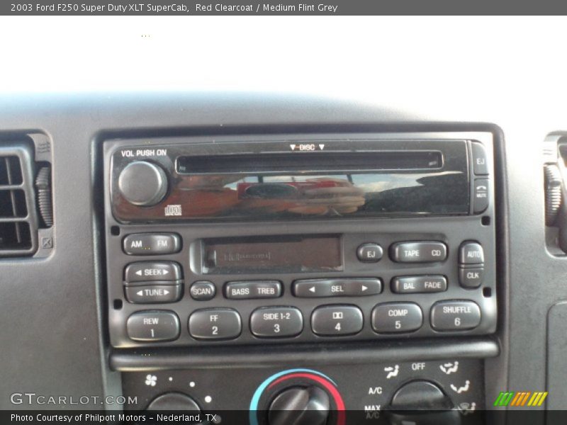 Controls of 2003 F250 Super Duty XLT SuperCab