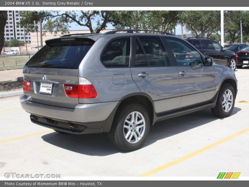 Sterling Grey Metallic / Grey 2004 BMW X5 3.0i
