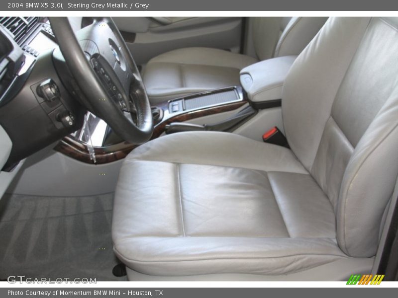 Sterling Grey Metallic / Grey 2004 BMW X5 3.0i