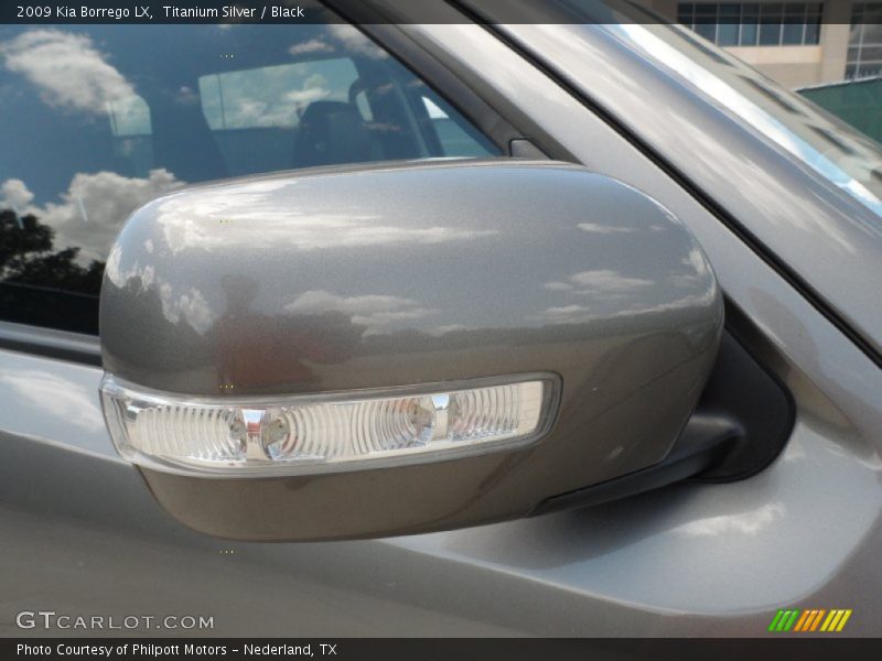 Titanium Silver / Black 2009 Kia Borrego LX
