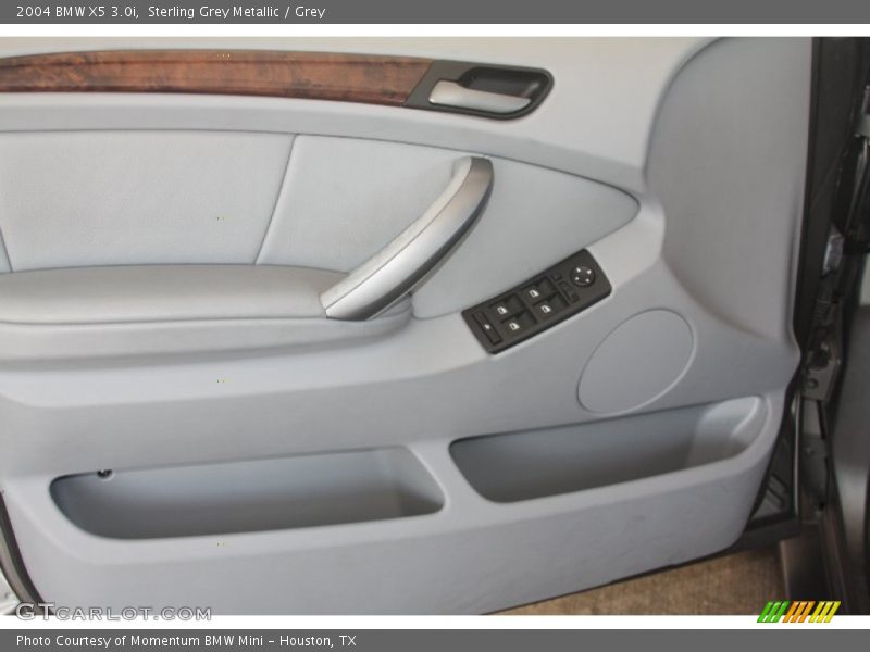 Sterling Grey Metallic / Grey 2004 BMW X5 3.0i