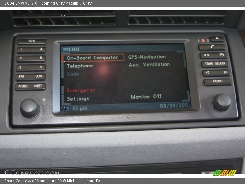 Sterling Grey Metallic / Grey 2004 BMW X5 3.0i