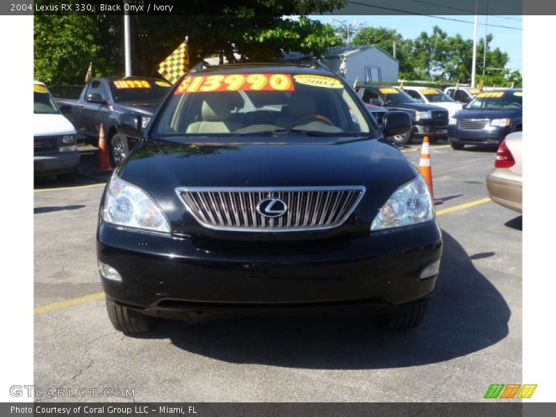 Black Onyx / Ivory 2004 Lexus RX 330