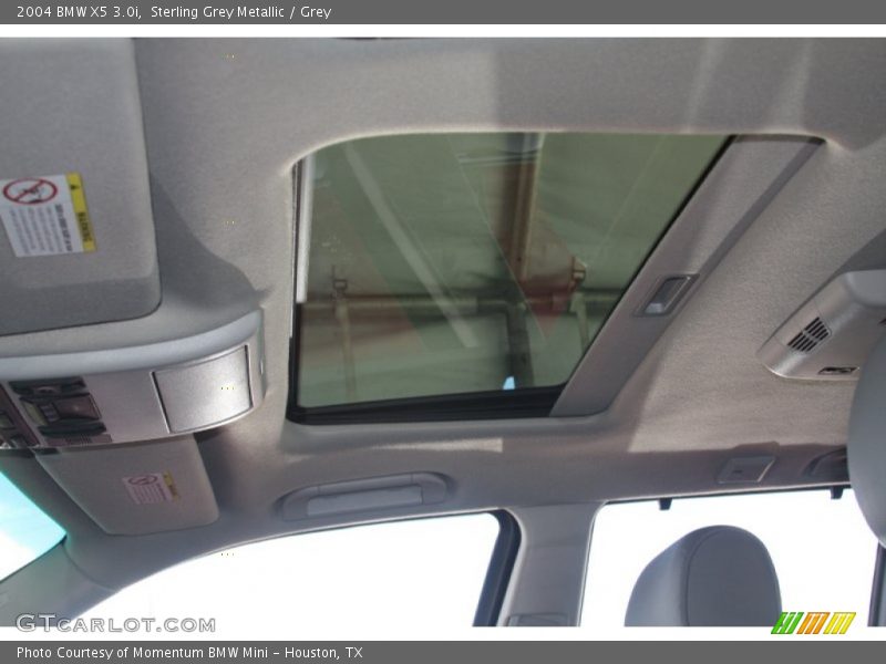 Sterling Grey Metallic / Grey 2004 BMW X5 3.0i