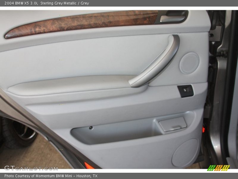 Sterling Grey Metallic / Grey 2004 BMW X5 3.0i