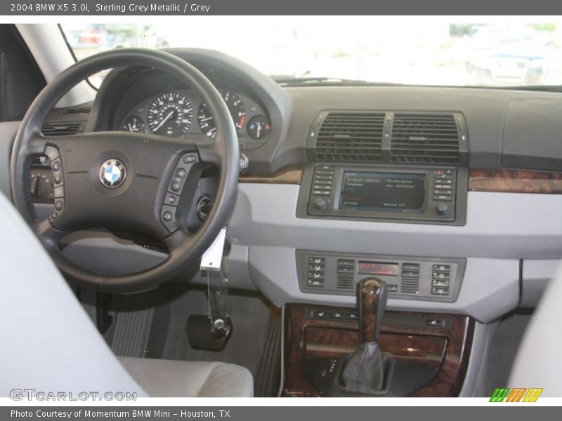 Sterling Grey Metallic / Grey 2004 BMW X5 3.0i
