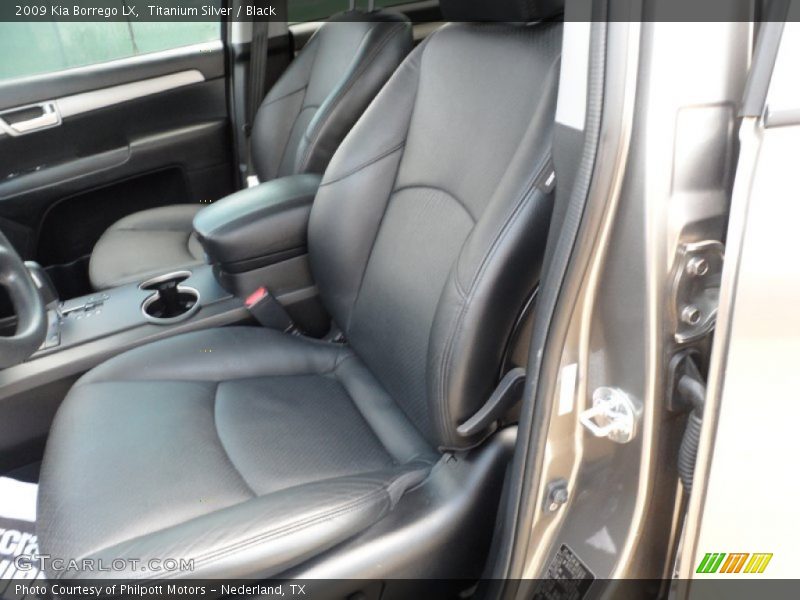 Titanium Silver / Black 2009 Kia Borrego LX