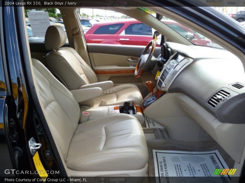 Black Onyx / Ivory 2004 Lexus RX 330